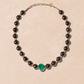 Collier Samhita Bois et Malachite - Tityaravy
