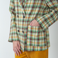 Veste à Carreaux Multicolore Lin - Phisique du Role