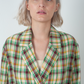 Veste à Carreaux Multicolore Lin - Phisique du Role