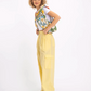Pantalon Cargo Jaune Aditi - V de Vinster