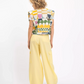 Pantalon Cargo Jaune Aditi - V de Vinster