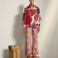 Blouse Heracles Riviera Red - Mare di Latte