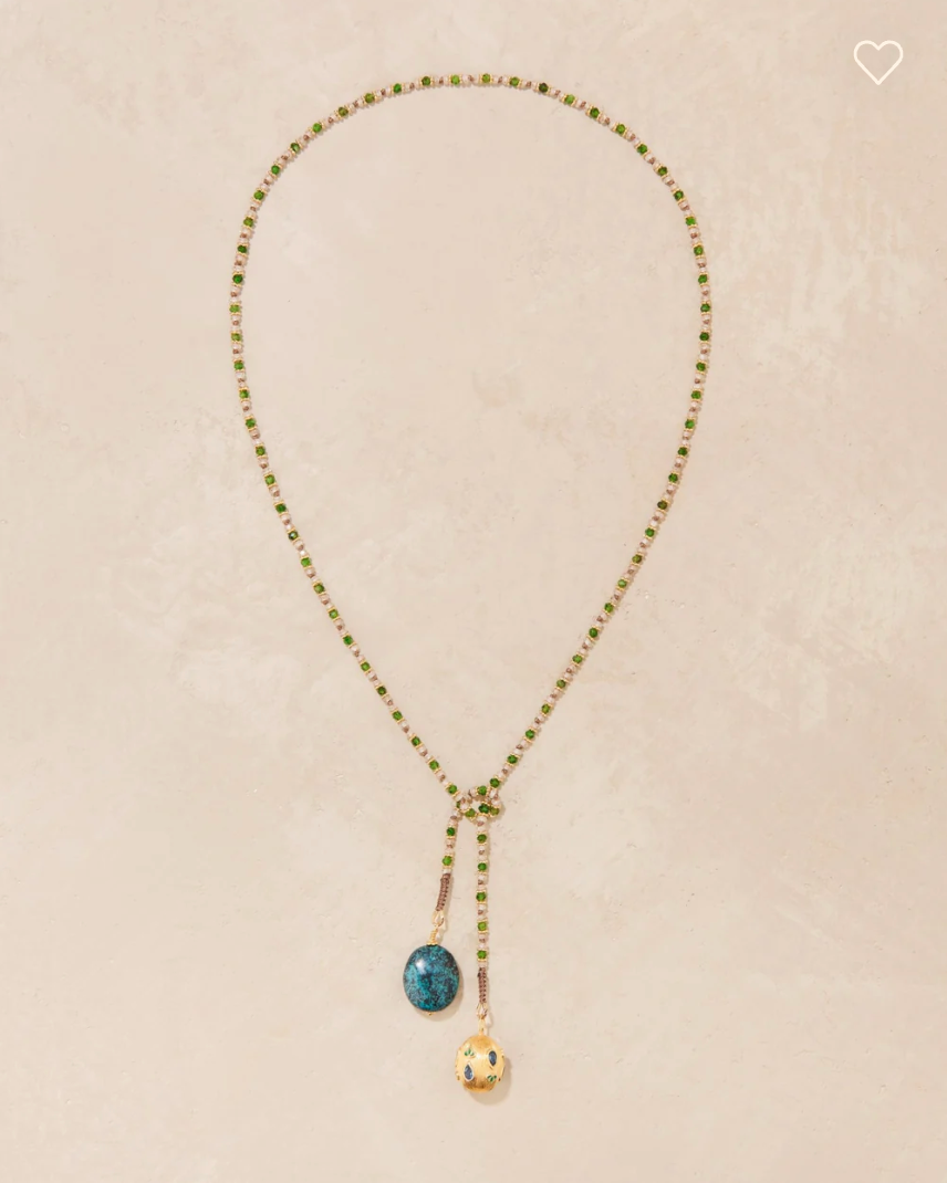 Collier Kravat Diopside - Tityaravy