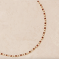 Collier Kravat Grenat - Tityaravy
