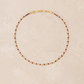 Collier Kravat Grenat - Tityaravy