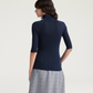 Tricot Hardy Bleu Nuit - Momoni