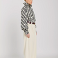 Blouse Abril Ikat Noir et Blanc - V de Vinster