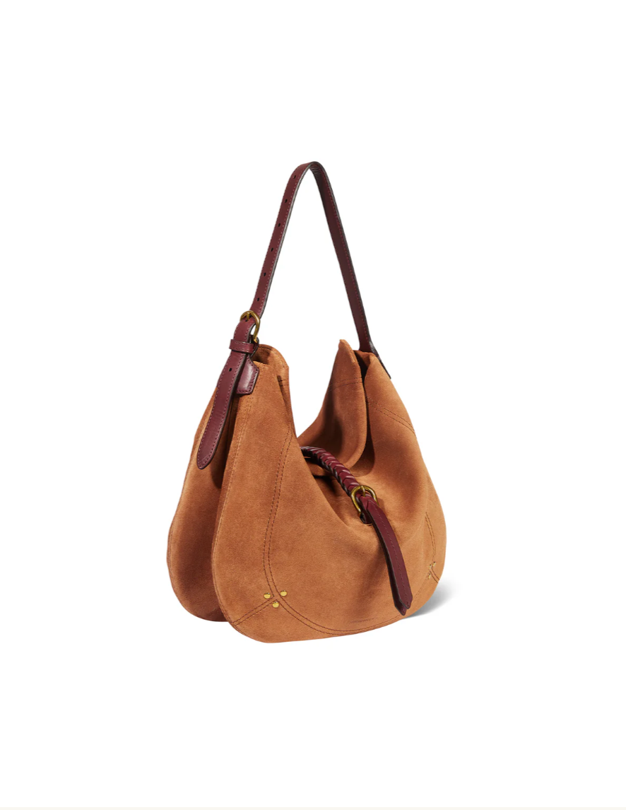 Sac Luis Croûte Velours Caramel - Jérôme Dreyfuss