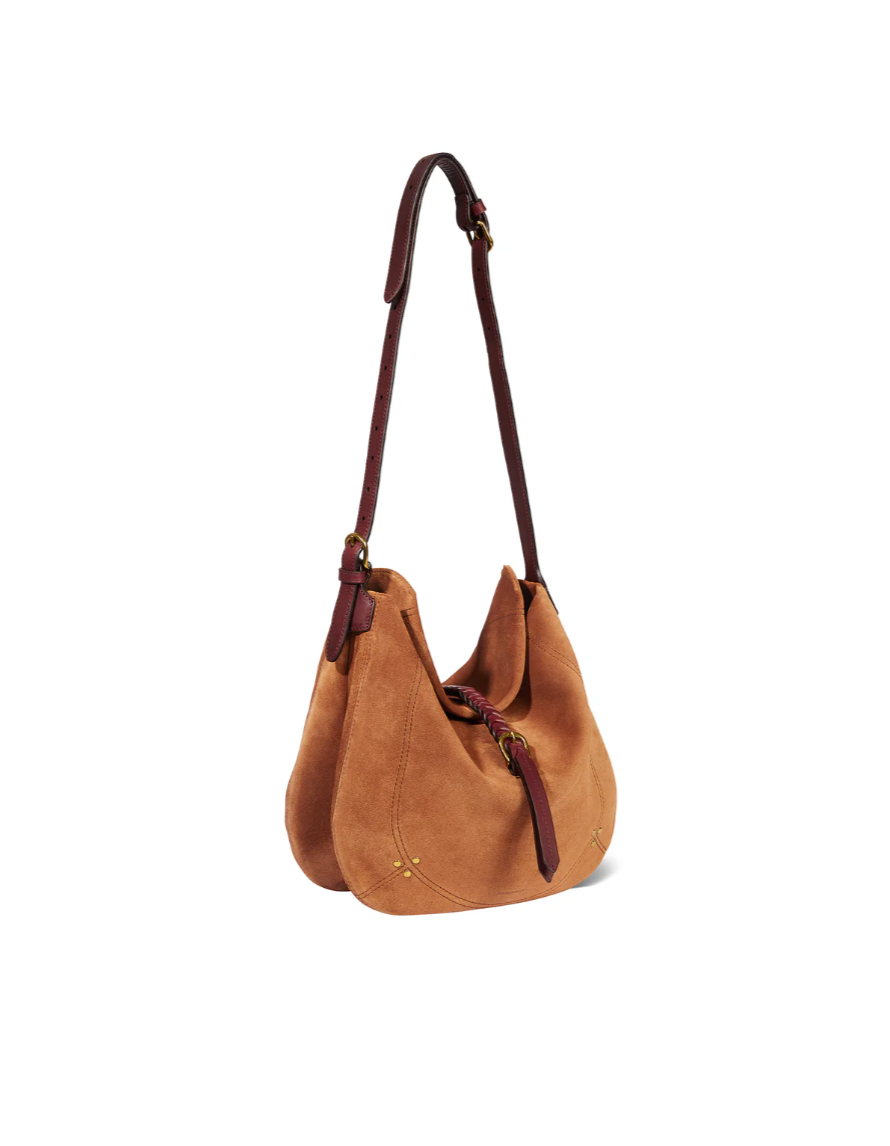 Sac Luis Croûte Velours Caramel - Jérôme Dreyfuss