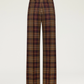 Pantalon Milton Tartan Lie de Vin - Momoni