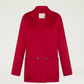 Manteau Evelyn Laine Rouge - Momoni