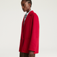 Manteau Evelyn Laine Rouge - Momoni