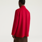 Manteau Evelyn Laine Rouge - Momoni