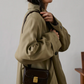 Sac Bell Very Mini Vernis Marron Foncé - Soeur