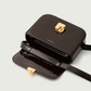 Sac Bell Very Mini Vernis Marron Foncé - Soeur