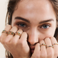 Bague Gaïa 2 Verte - Sophie d'Agon
