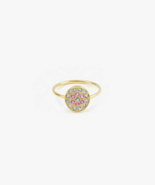 Bague Babystone 1 Rose - Sophie d'Agon