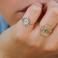 Bague Babystone 1 Rose - Sophie d'Agon