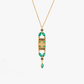 Collier Ava 1 Vert - Sophie d'Agon