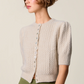 Cardigan Cassia Écru - Rouje