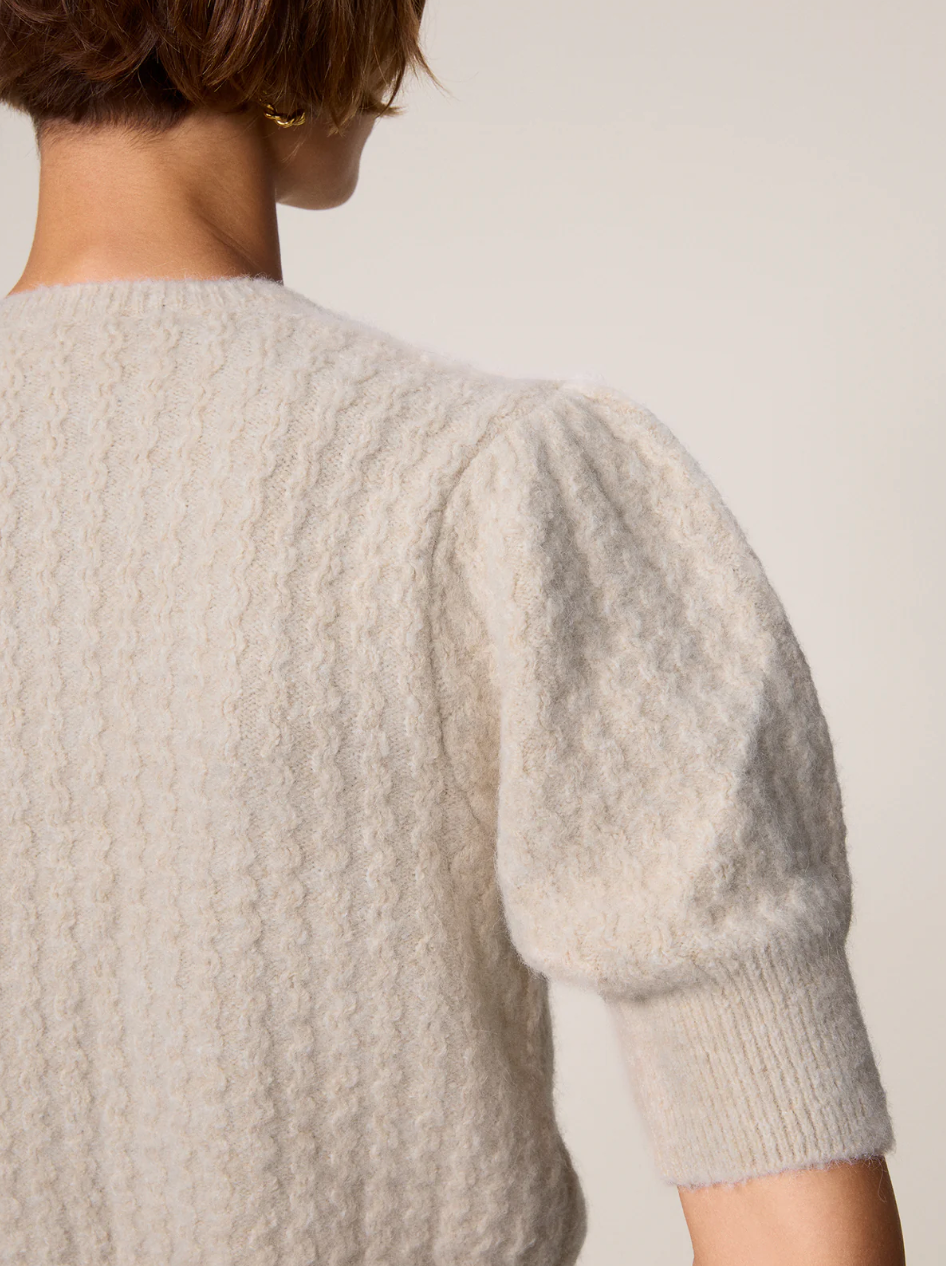 Cardigan Cassia Écru - Rouje