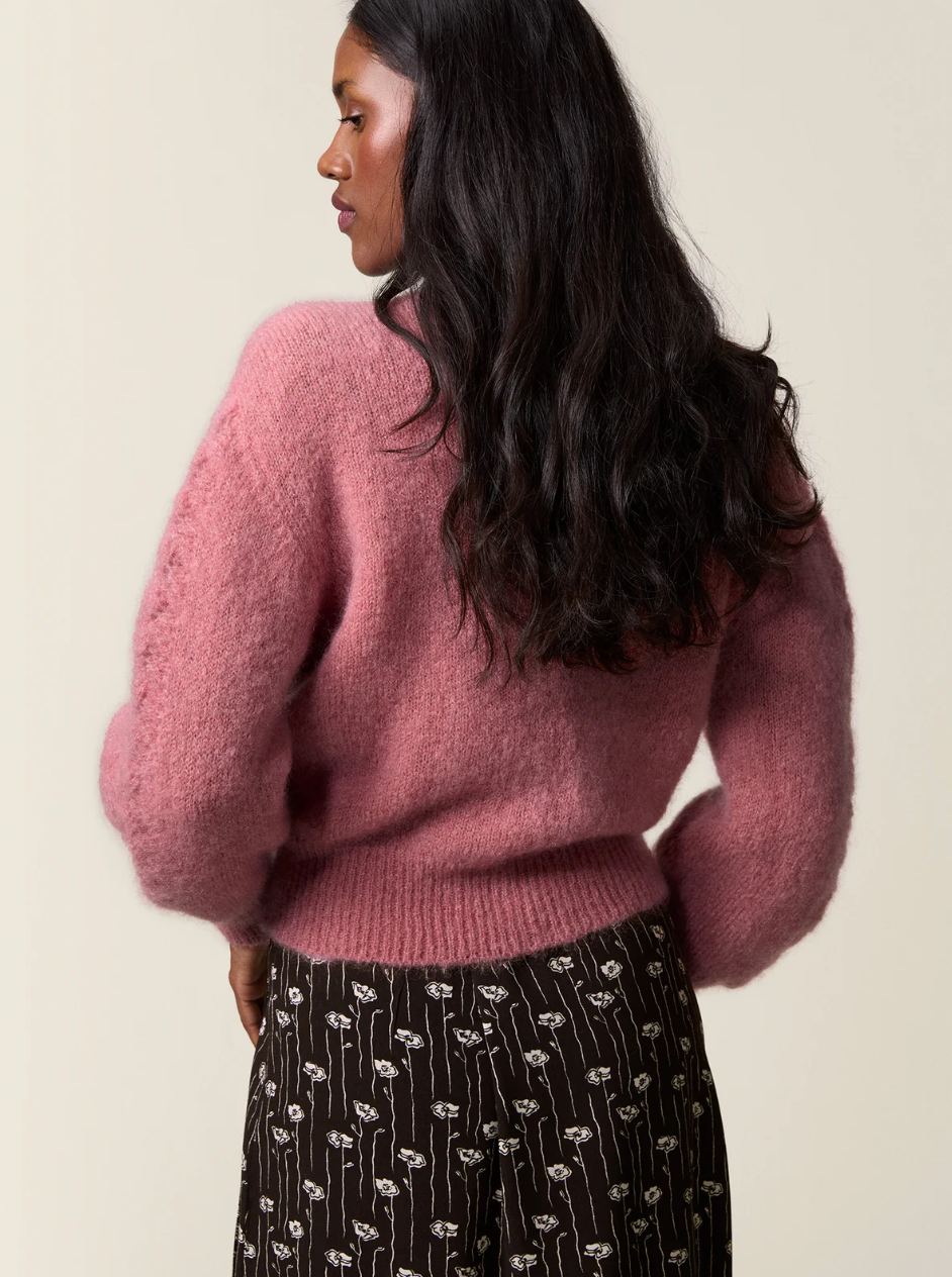 Cardigan Maina Blush - Rouje