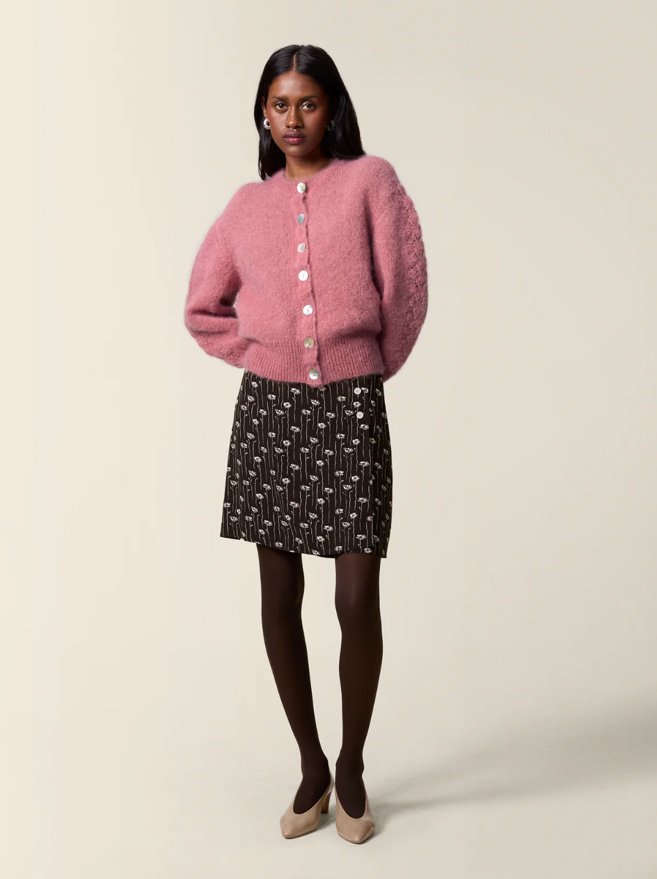 Cardigan Maina Blush - Rouje
