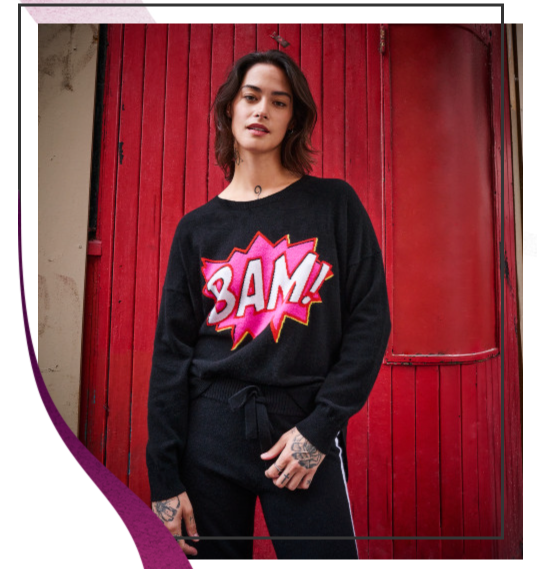Pull Bam Cachemire Noir - Madluv