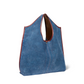 Cabas Paco Croûte Velours Jeans - Jérôme Dreyfuss