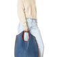 Cabas Paco Croûte Velours Jeans - Jérôme Dreyfuss