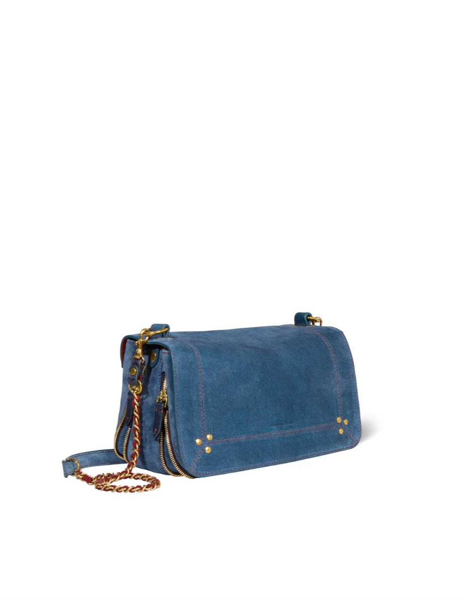 Sac Bobi Croûte Velours Jeans - Jérôme Dreyfuss