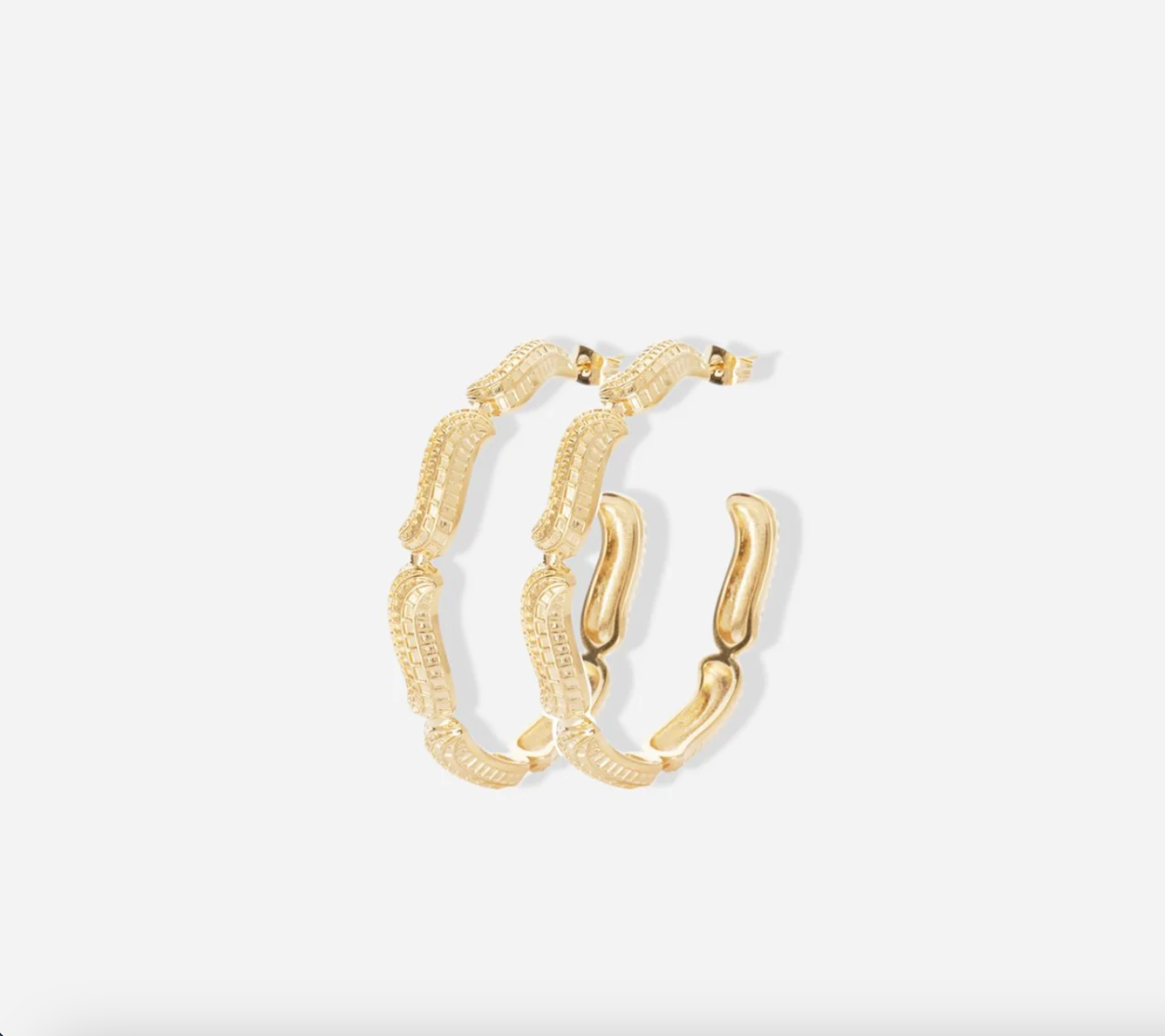 Boucles Créoles Peanuts - Alexandra Margnat