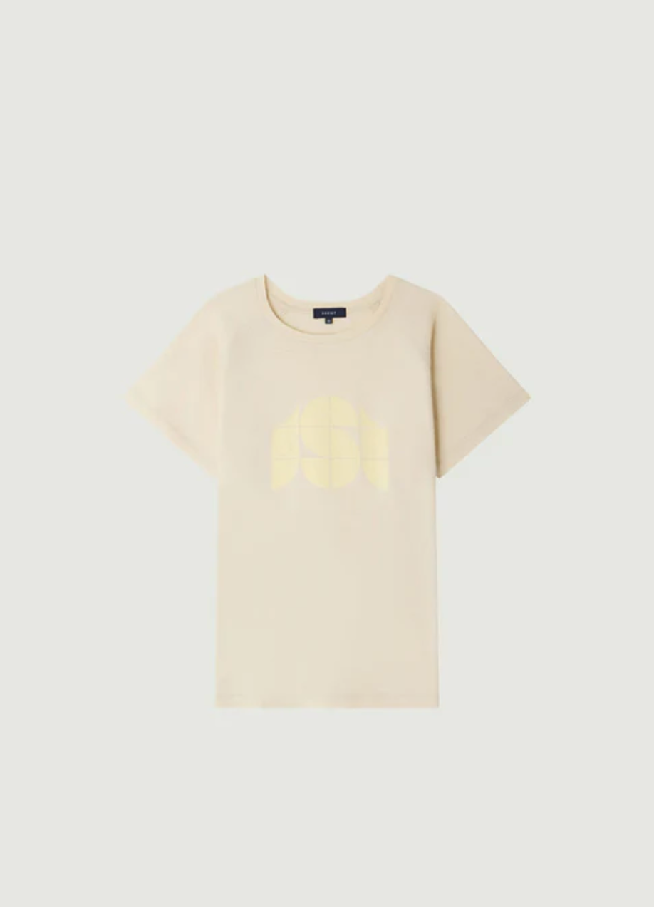 Tee-shirt Val Jaune Pâle - Soeur