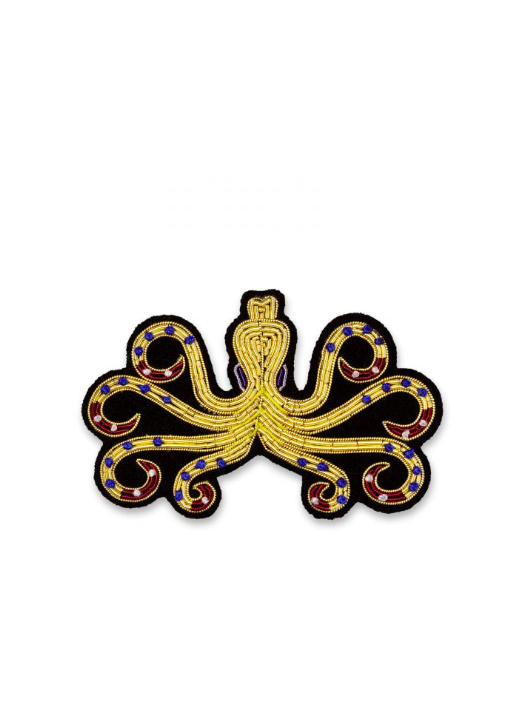 Broche Pieuvre Dorée - Macon & Lesquoy