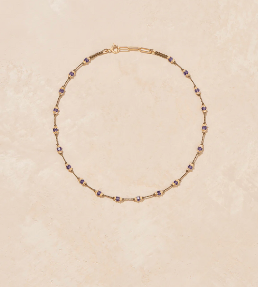 Collier Peony Améthyste - Tityaravy