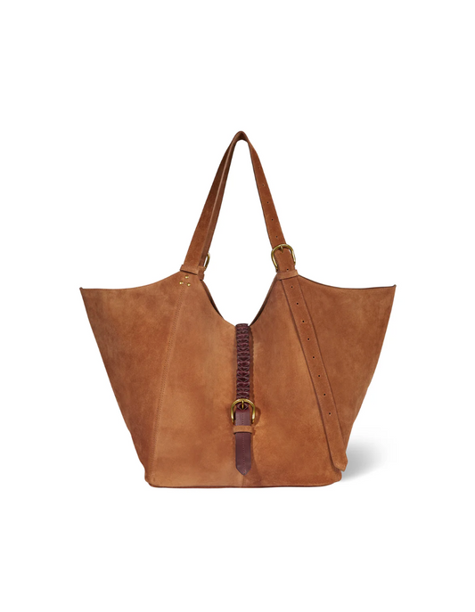 Sac Joseph M Croûte Velours Caramel - Jérôme Dreyfuss