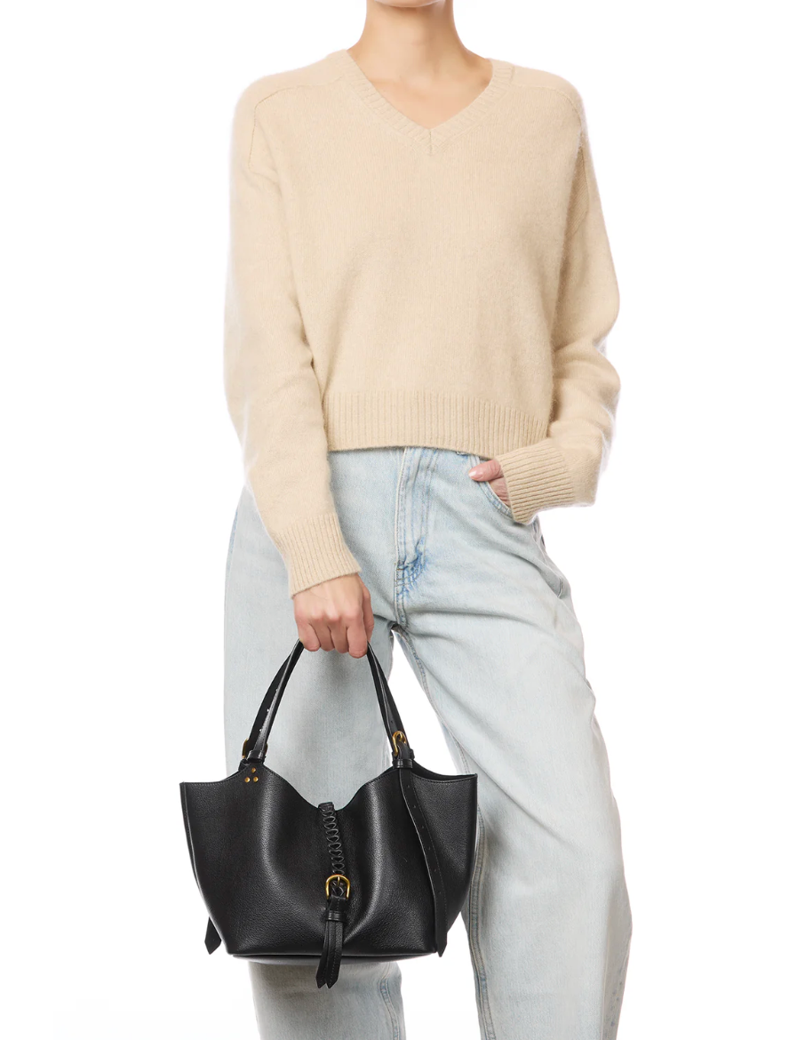 Sac Joseph S Buffle Noir Brass - Jérôme Dreyfuss