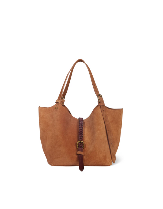 Sac Joseph S Croute Velours Caramel - Jérôme Dreyfuss