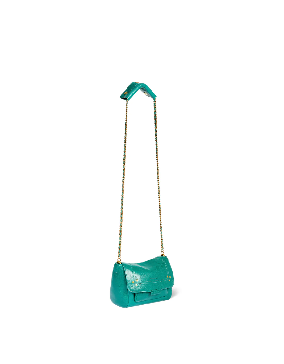 Sac Lulu S Chèvre Turquoise - Jérôme Dreyfuss