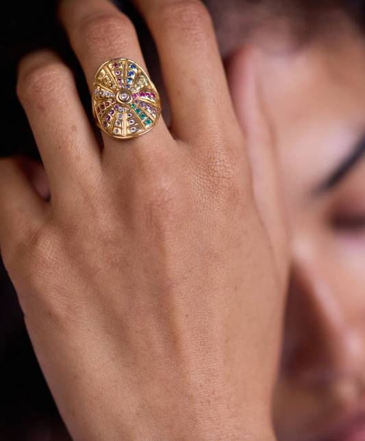 Bague Fortune Wheel - Dorothée Sausset