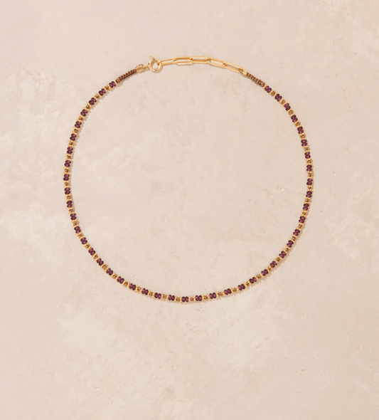 Collier Tara Rhodolite - Tityaravy