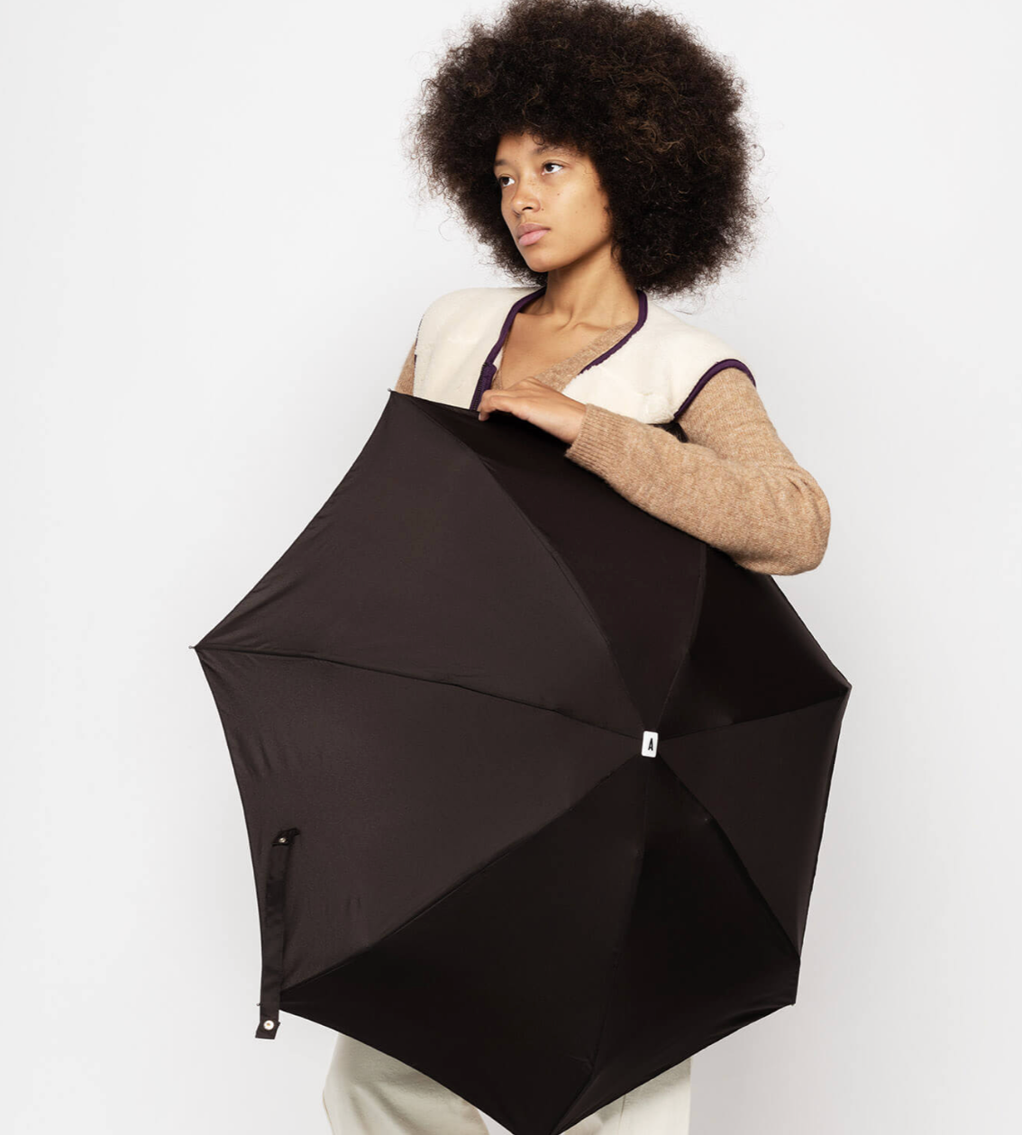 Mini Parapluie Chocolat Edwige - Anatole