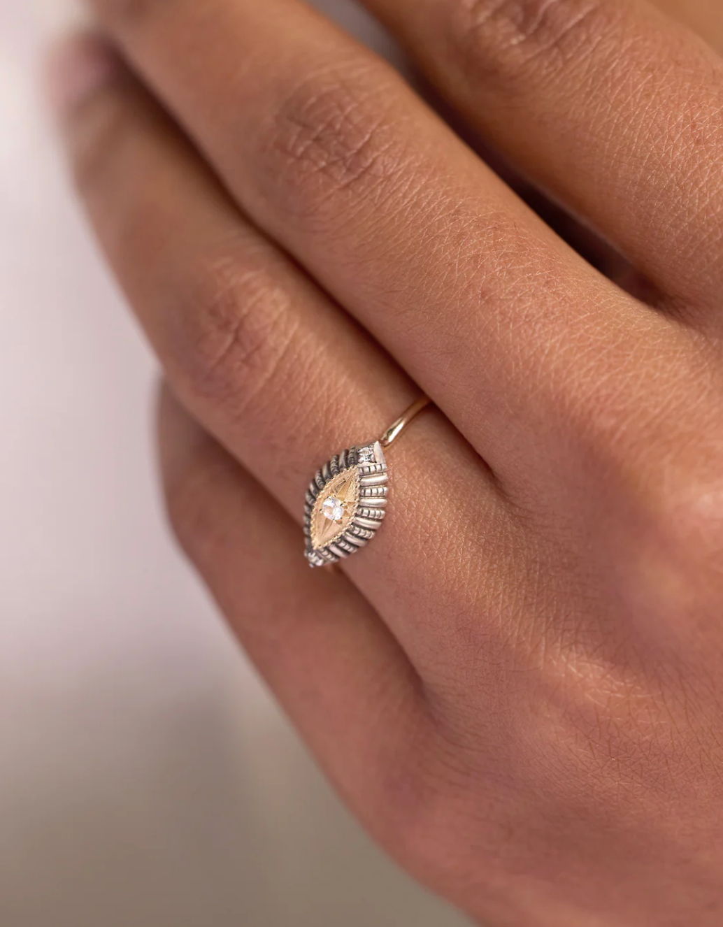 Bague Milte Or 10K - Dorothée Sausset