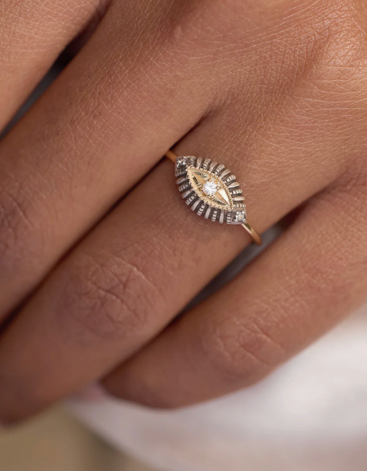 Bague Milte Or 10K - Dorothée Sausset