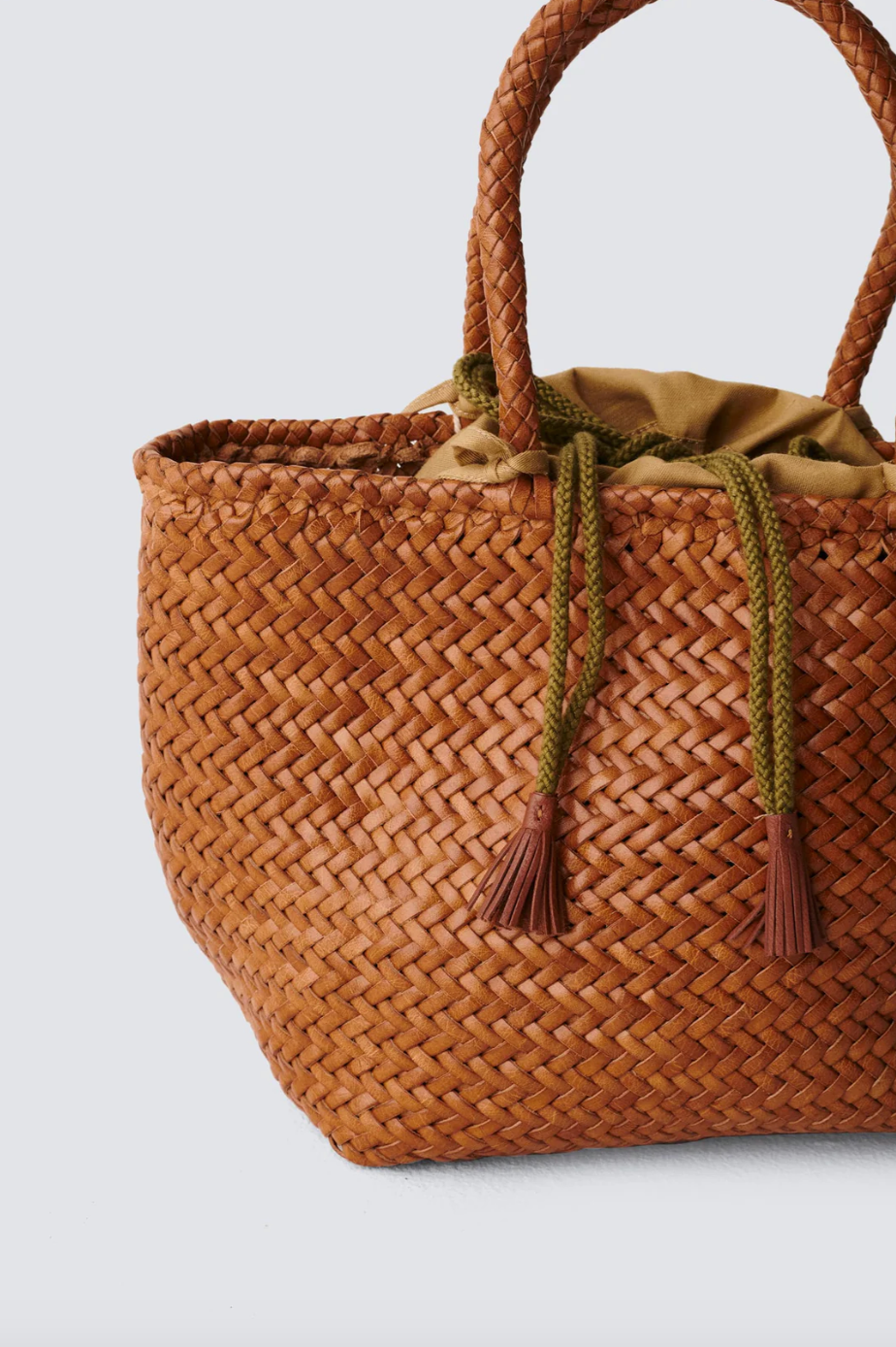 Sac Grace Basket Small Tan - Dragon Diffusion