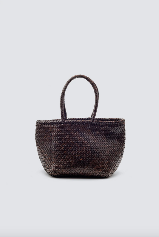 Sac Grace Basket Small Dark Brown - Dragon Diffusion