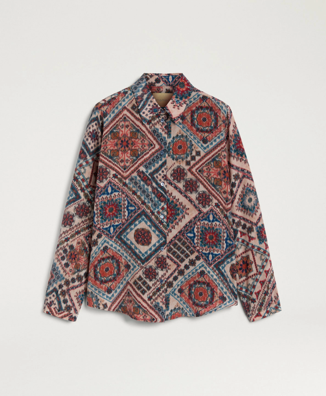 Chemisier Meudon Multicolore Rosé - Momoni