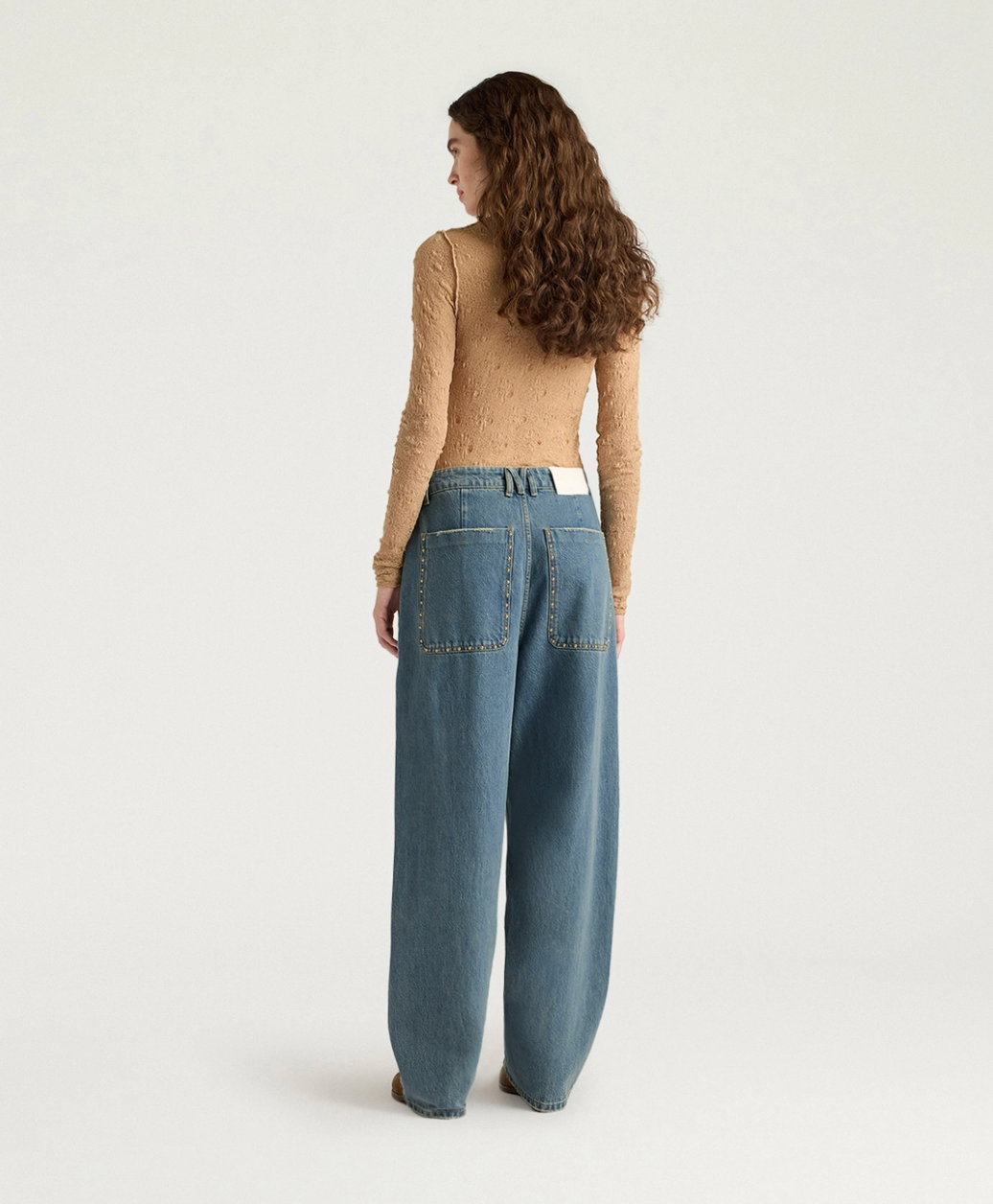 Pantalon Thomas Denim avec Clous - Momoni
