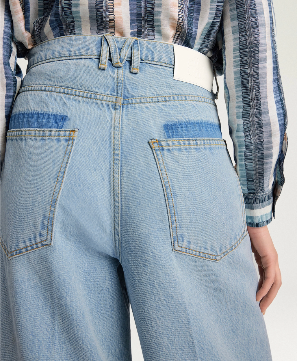 Pantalon Manuel Denim Clair - Momoni