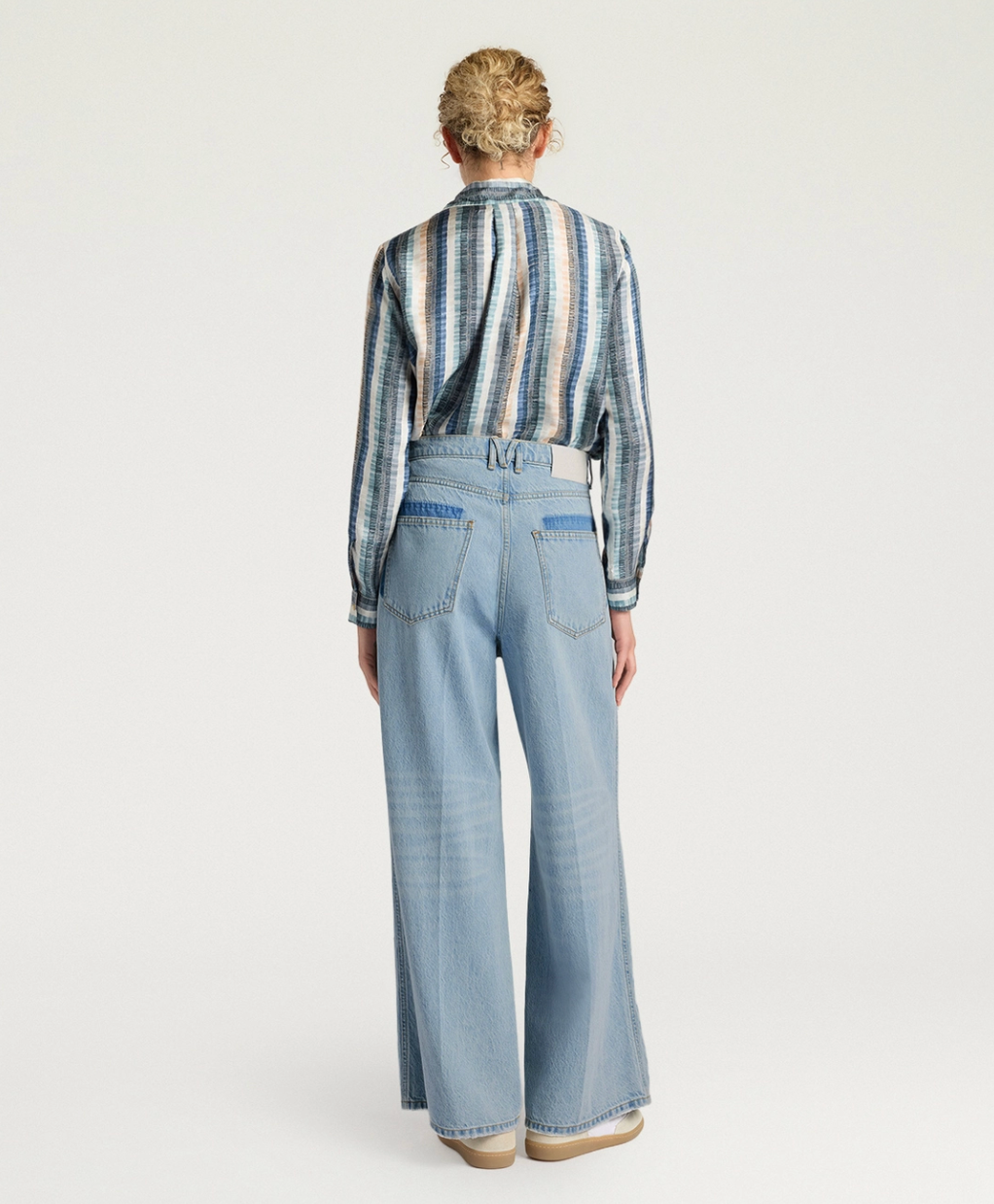 Pantalon Manuel Denim Clair - Momoni